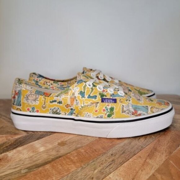 Vans x Alice In Wonderland Men's 4 Women's 5.5 Sneakers Shoes RARE - Picture 3 of 9